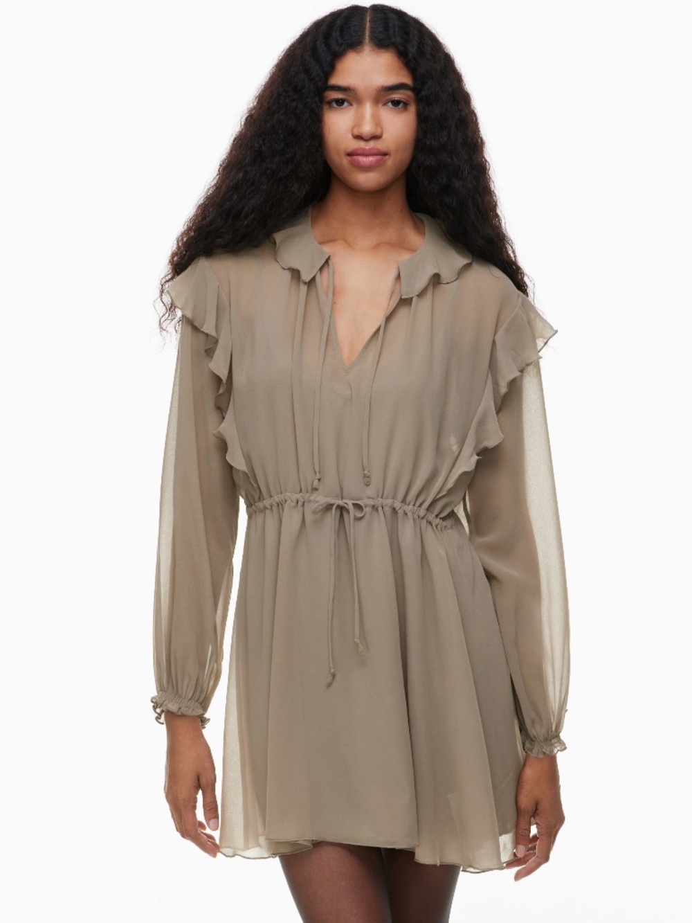 Aritzia Wilfred Tartine Dress